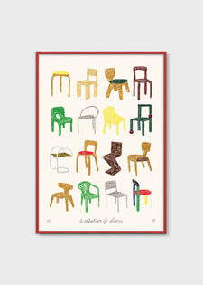 A Collection of Chairs by Isabelle Vandeplassche