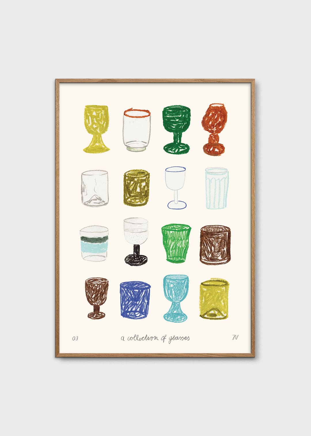 A Collection of Glasses by Isabelle Vandeplassche | The… – The