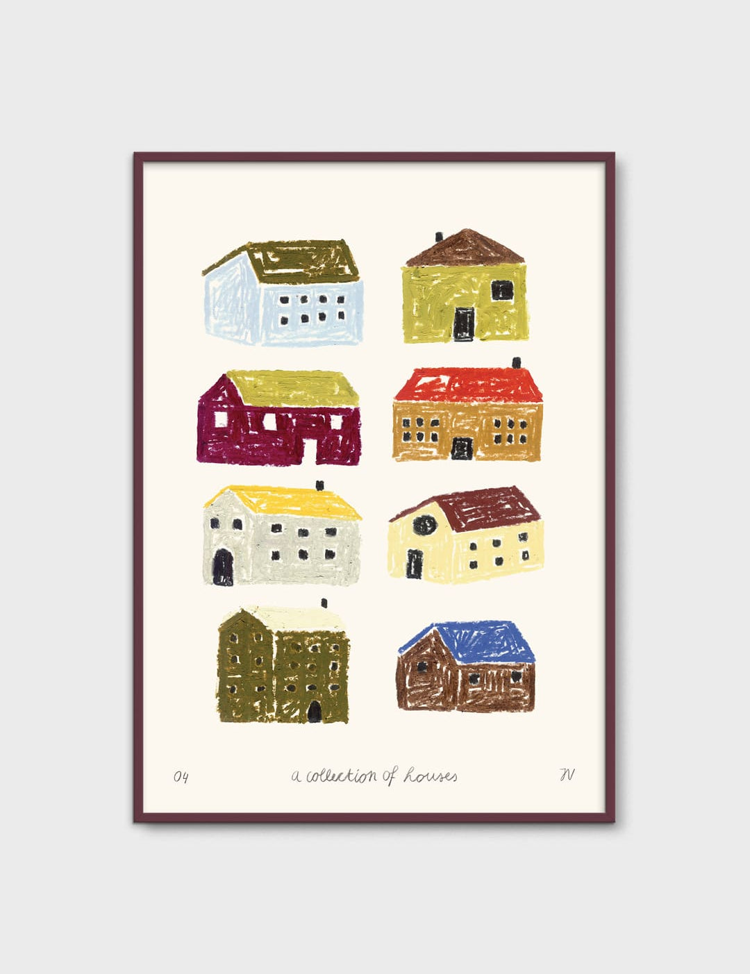 A Collection of Houses by Isabelle Vandeplassche