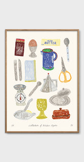 A Collection of Kitchen Objects by Isabelle Vandeplassche