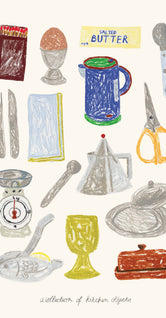 A Collection of Kitchen Objects by Isabelle Vandeplassche