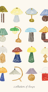 A Collection of Lamps by Isabelle Vandeplassche