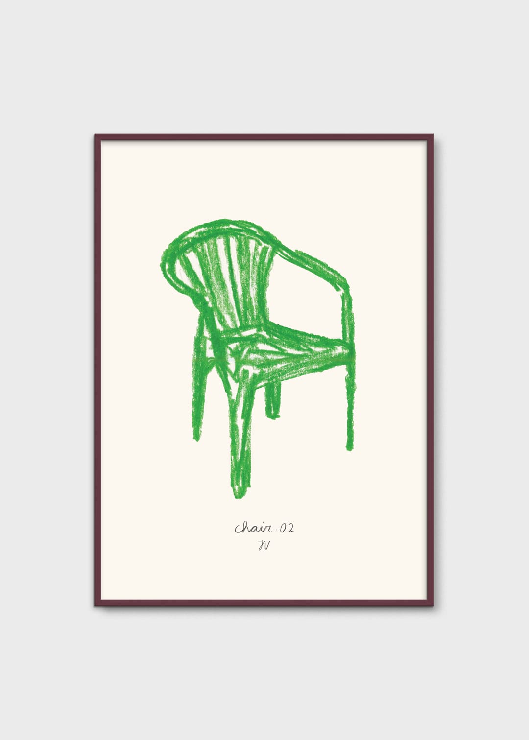 Chair with Fruit by Isabelle Vandeplassche | The Poster Club