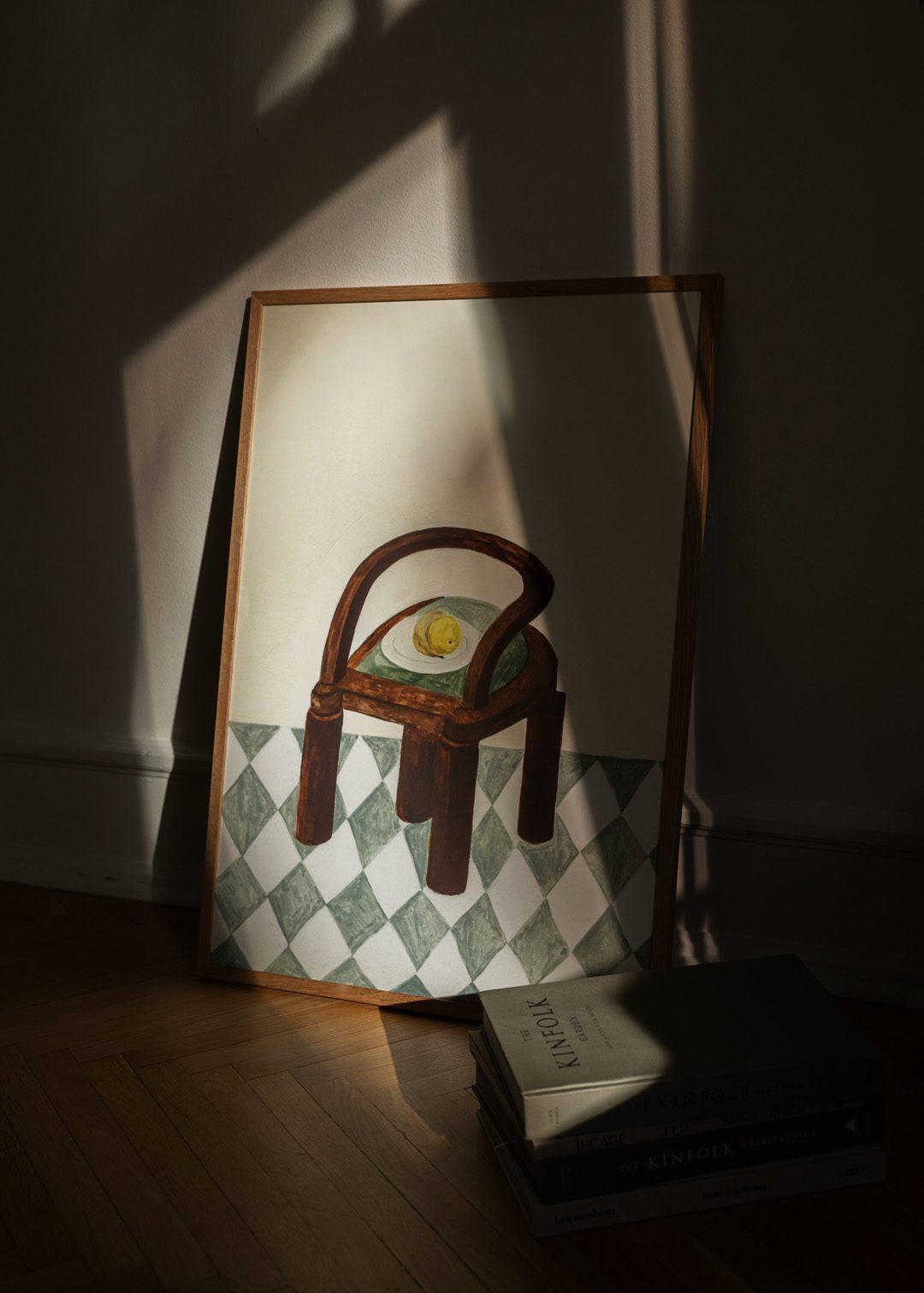 Chair with Fruit by Isabelle Vandeplassche