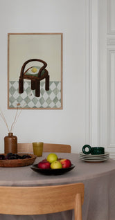 Chair with Fruit by Isabelle Vandeplassche