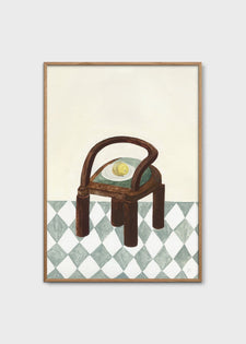Chair with Fruit by Isabelle Vandeplassche