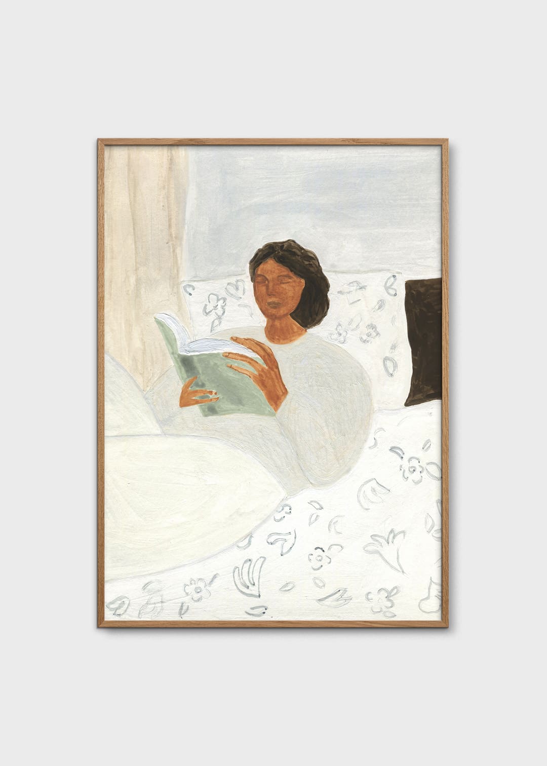 Morning Read by Isabelle Vandeplassche | The Poster Club