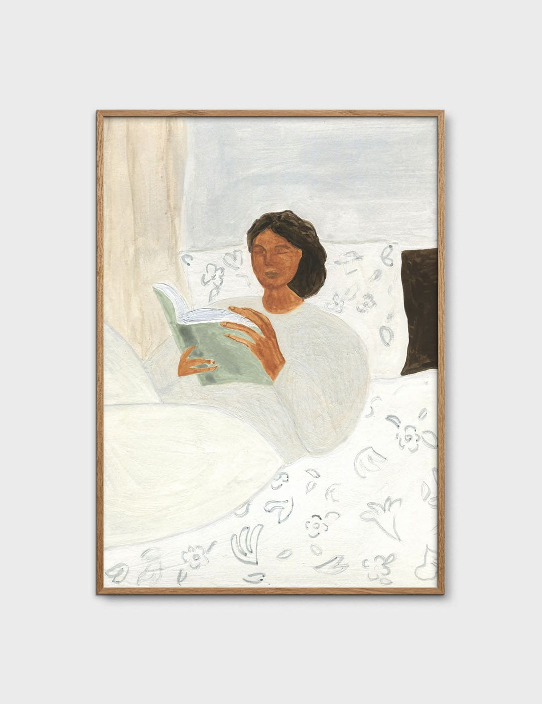 Morning Read by Isabelle Vandeplassche