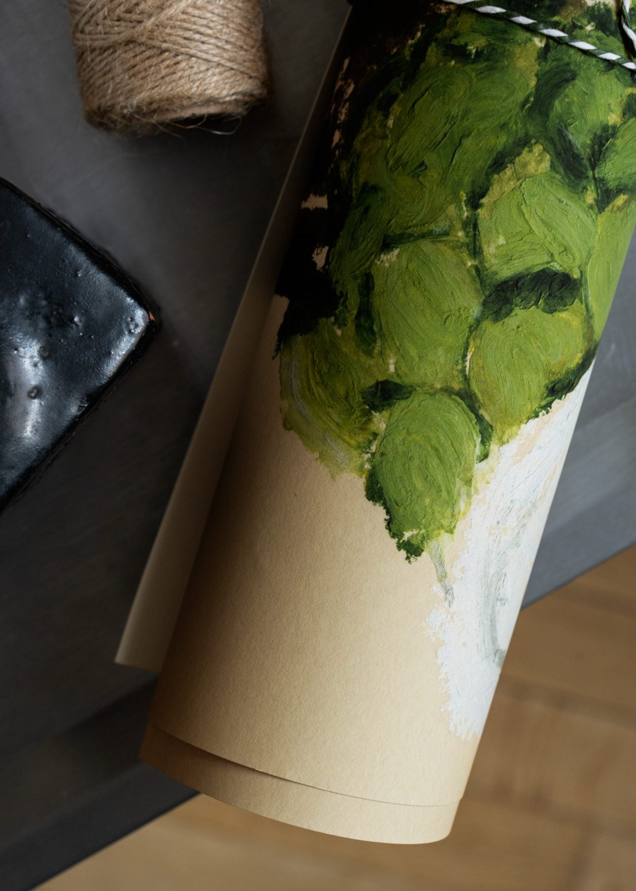 Still Life with Artichoke by Isabelle Vandeplassche