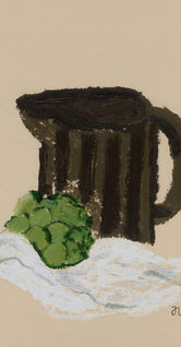 Still Life with Artichoke by Isabelle Vandeplassche