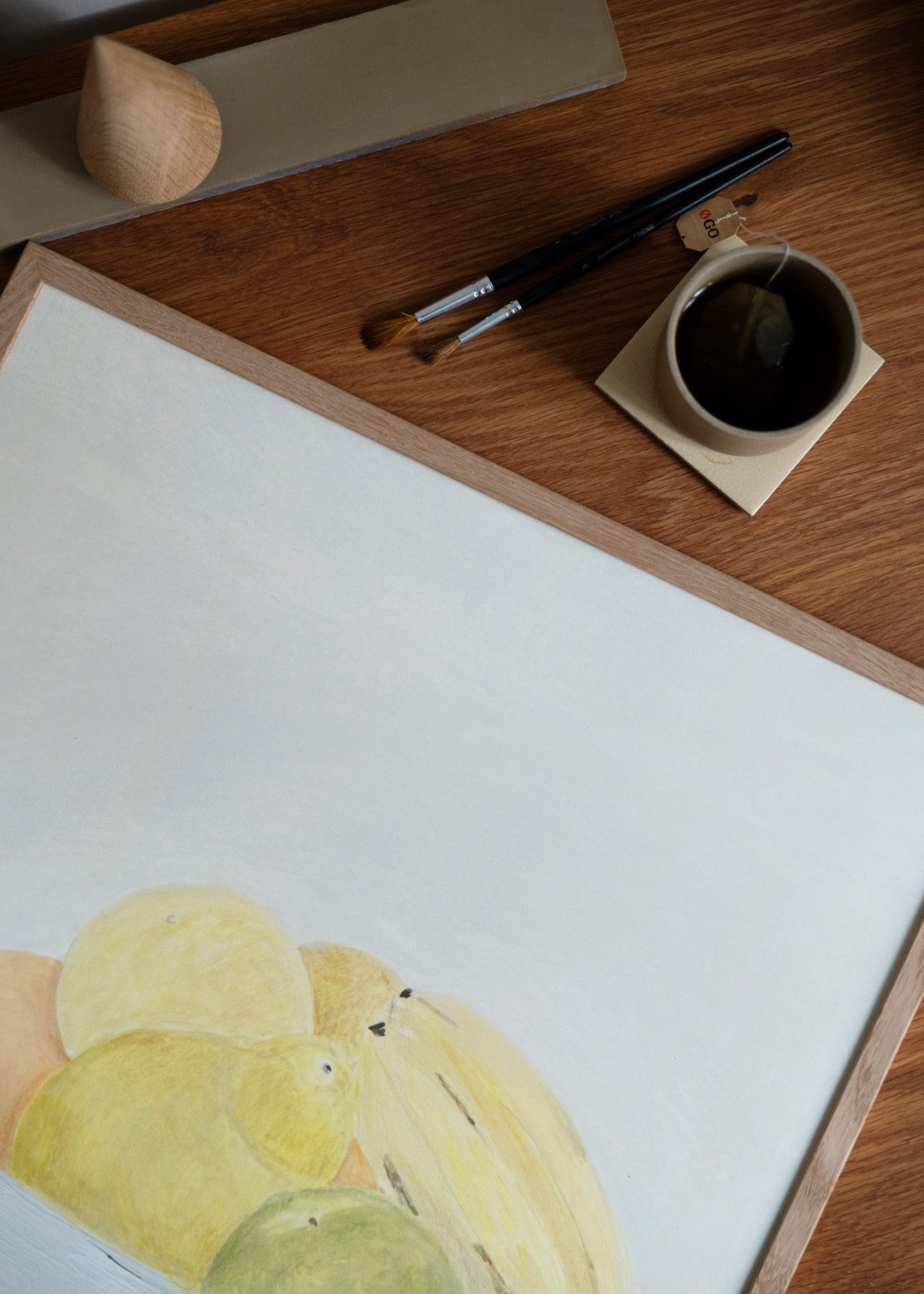 Still Life with Fruit by Isabelle Vandeplassche