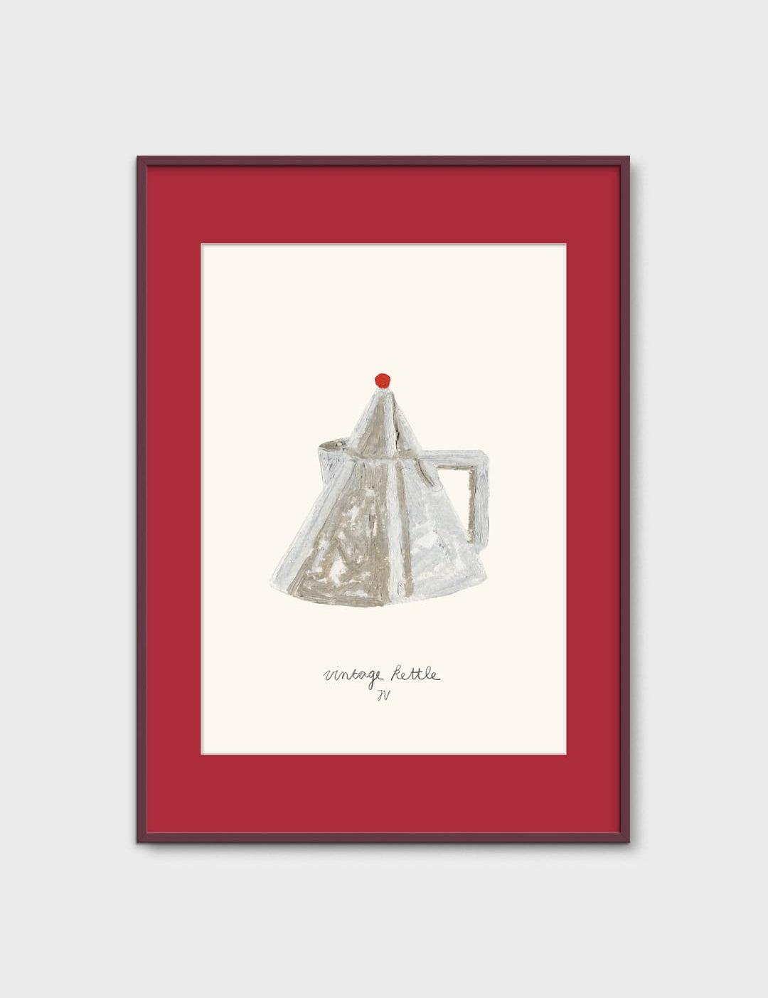 Vintage Kettle by Isabelle Vandeplassche
