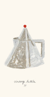Vintage Kettle by Isabelle Vandeplassche