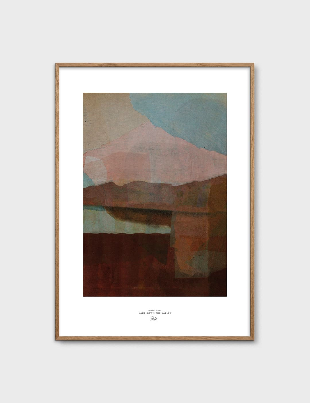 Lake Down the Valley by Johannes Geppert