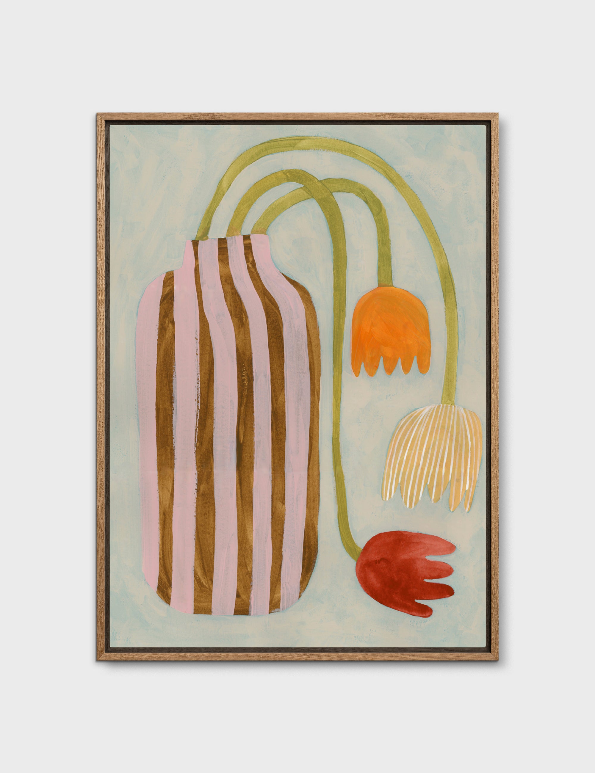 Fallen Tulips by Josefin Norlin