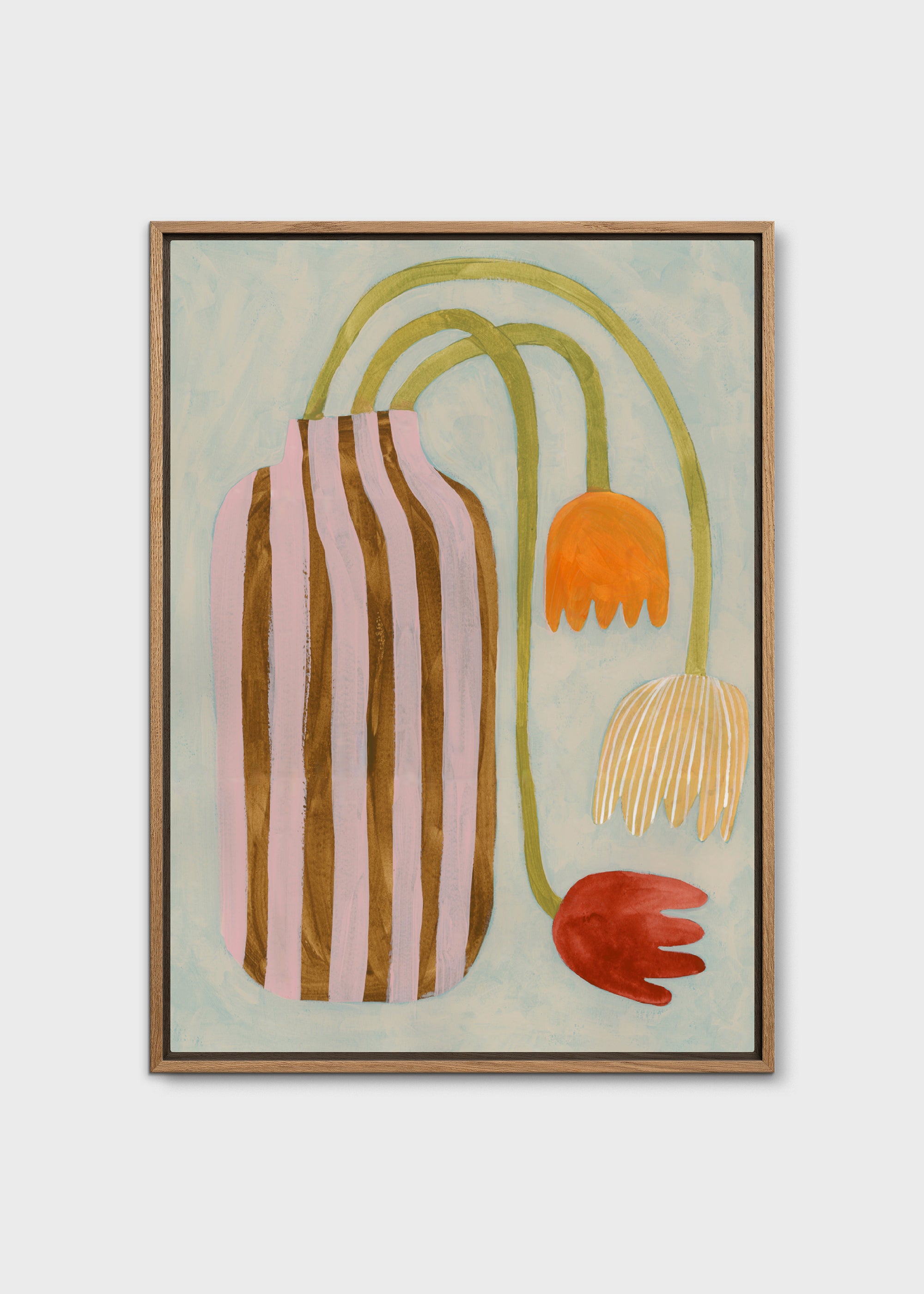 Fallen Tulips by Josefin Norlin