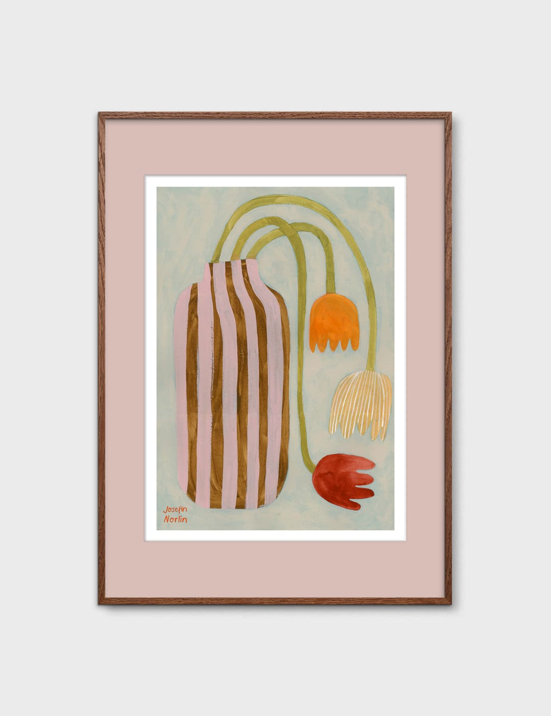 Fallen Tulips by Josefin Norlin