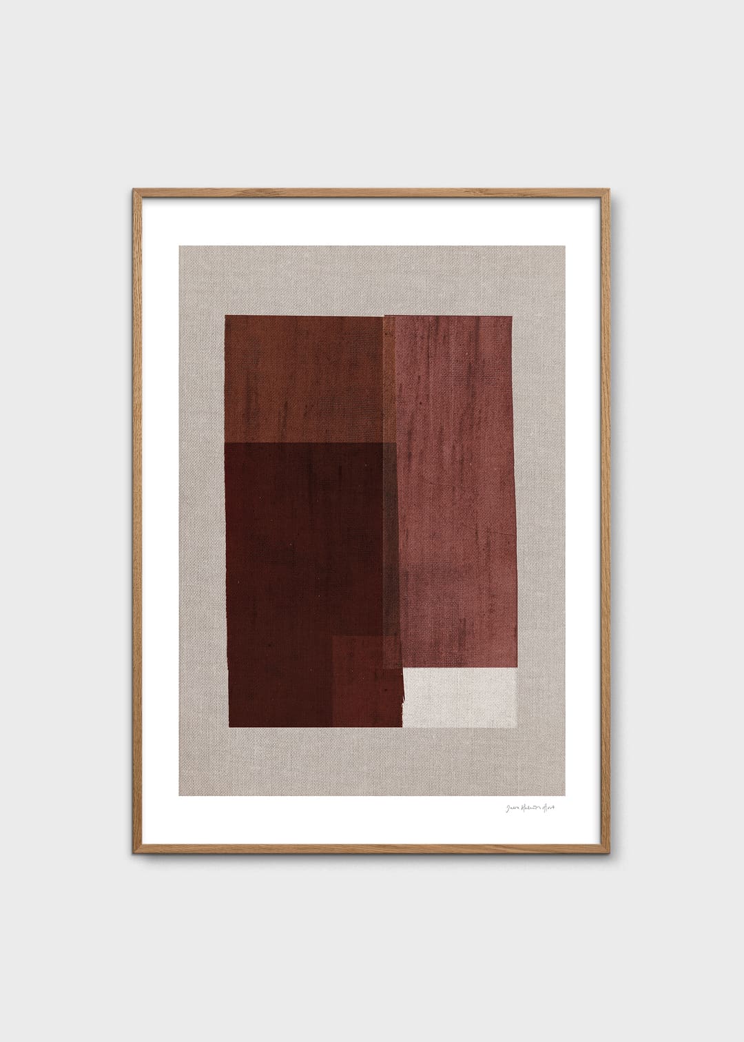 Bauhaus Beige by Julia Hallström Hjort | The Poster Club