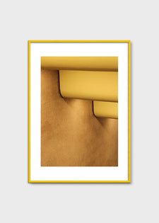 Yellow U-Bahn by Julie Brix