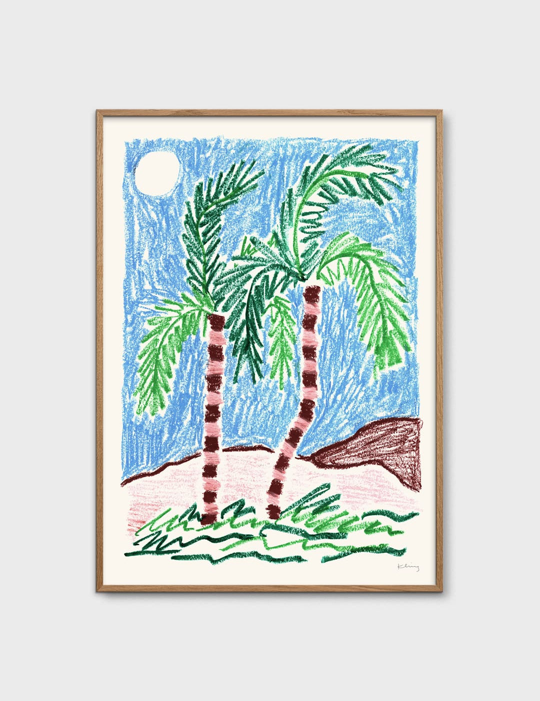 Palm Trees by Karolina Kling