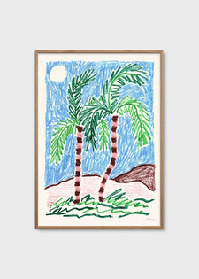Palm Trees by Karolina Kling