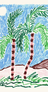 Palm Trees by Karolina Kling