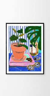 Pastel Plants by Laura Page