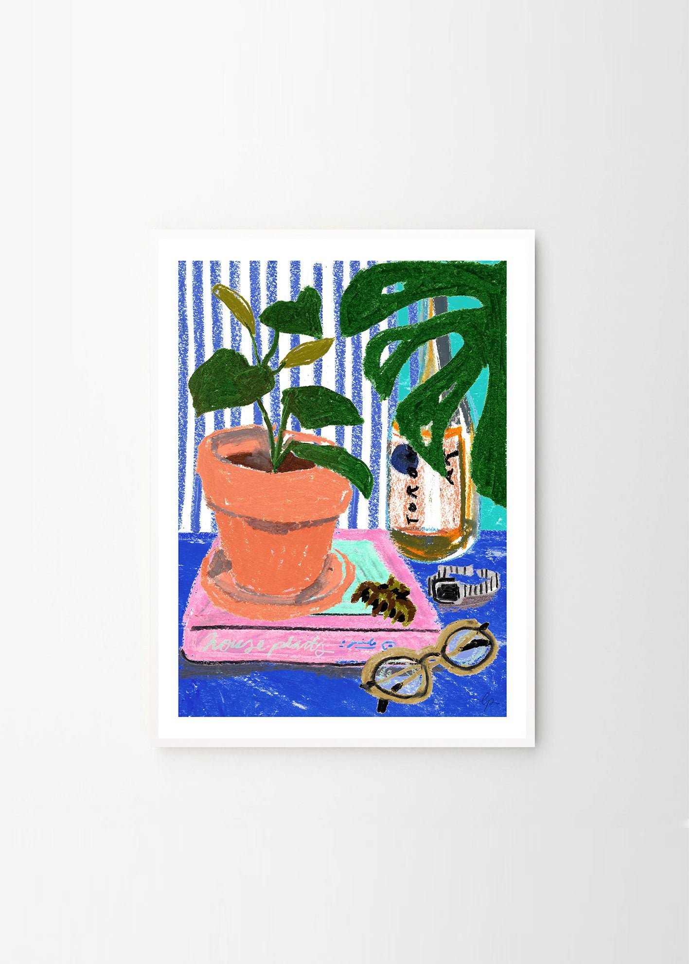 Pastel Plants by Laura Page