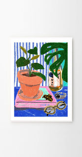 Pastel Plants by Laura Page