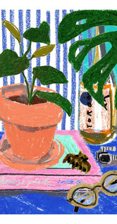 Pastel Plants by Laura Page
