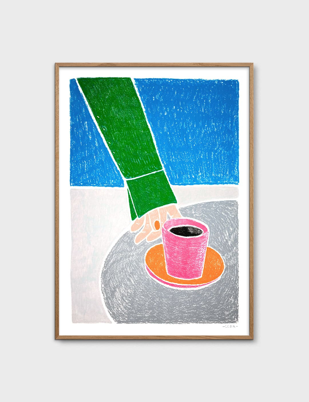 Café en Terrasse by Léa Coubray