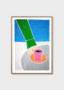 Café en Terrasse by Léa Coubray