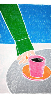 Café en Terrasse by Léa Coubray
