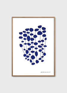 Blue Pearl Forest by Leise Dich Abrahamsen