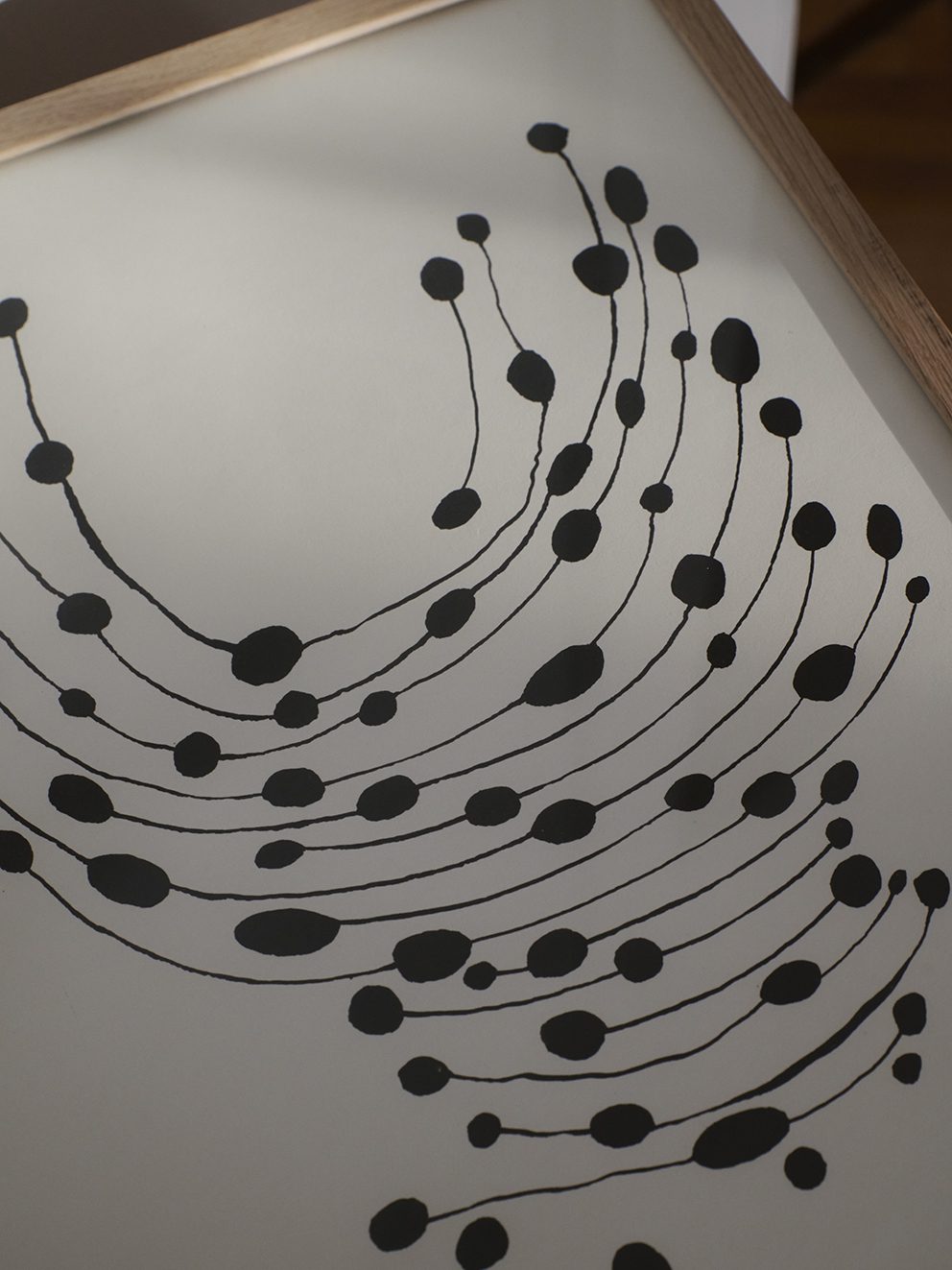 Dancing Dots by Leise Dich Abrahamsen