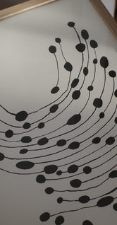 Dancing Dots by Leise Dich Abrahamsen