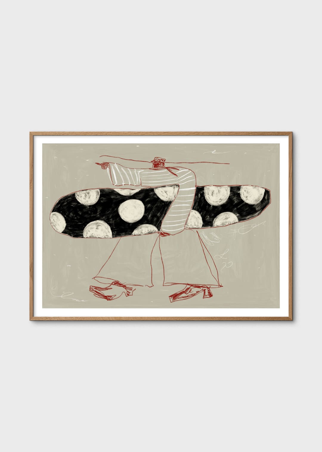 the poster club TPC62 Bobby 40×50 Painted Surface by Berit Mogensen Lopez | The Poster Club