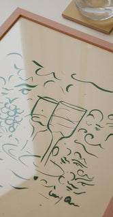 Cheese and Wine by Lucrecia Rey Caro