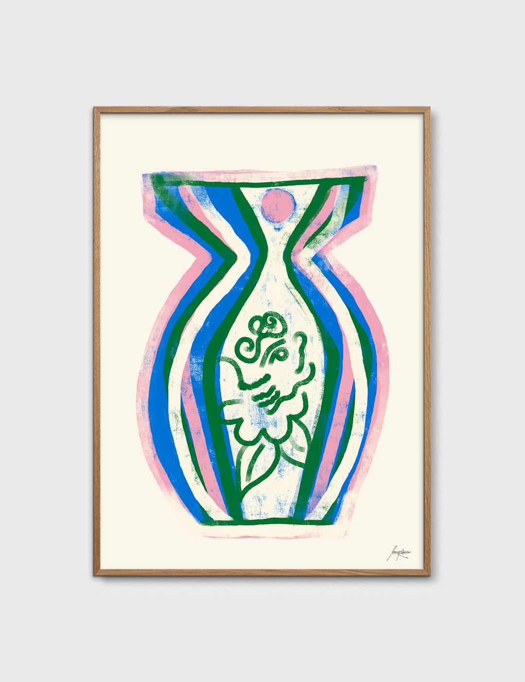 Summer Vase 02 by Lucrecia Rey Caro
