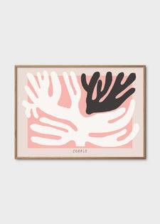 Black and White Corals by Madelen Möllard