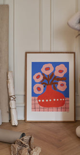 Flowers In a Pearl Vase by Madelen Möllard