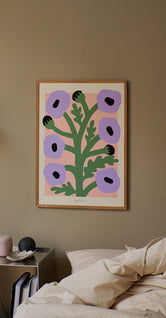 Purple Poppies by Madelen Möllard