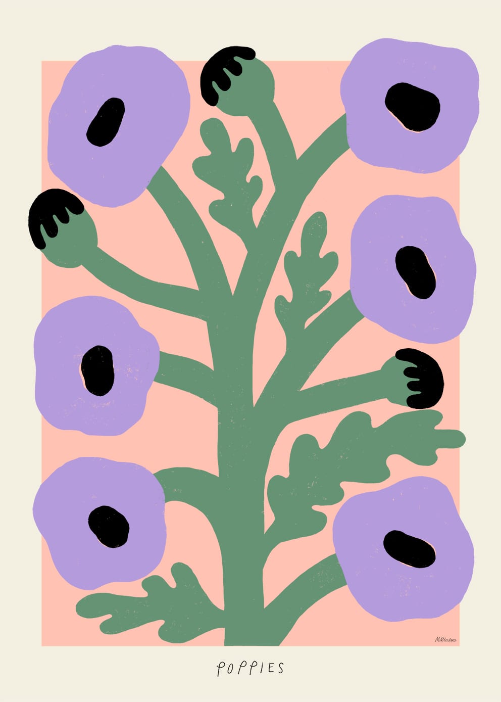 Purple Poppies