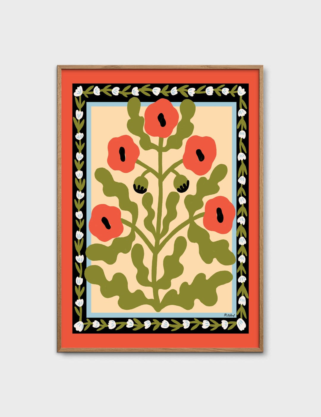 Red Poppies by Madelen Möllard