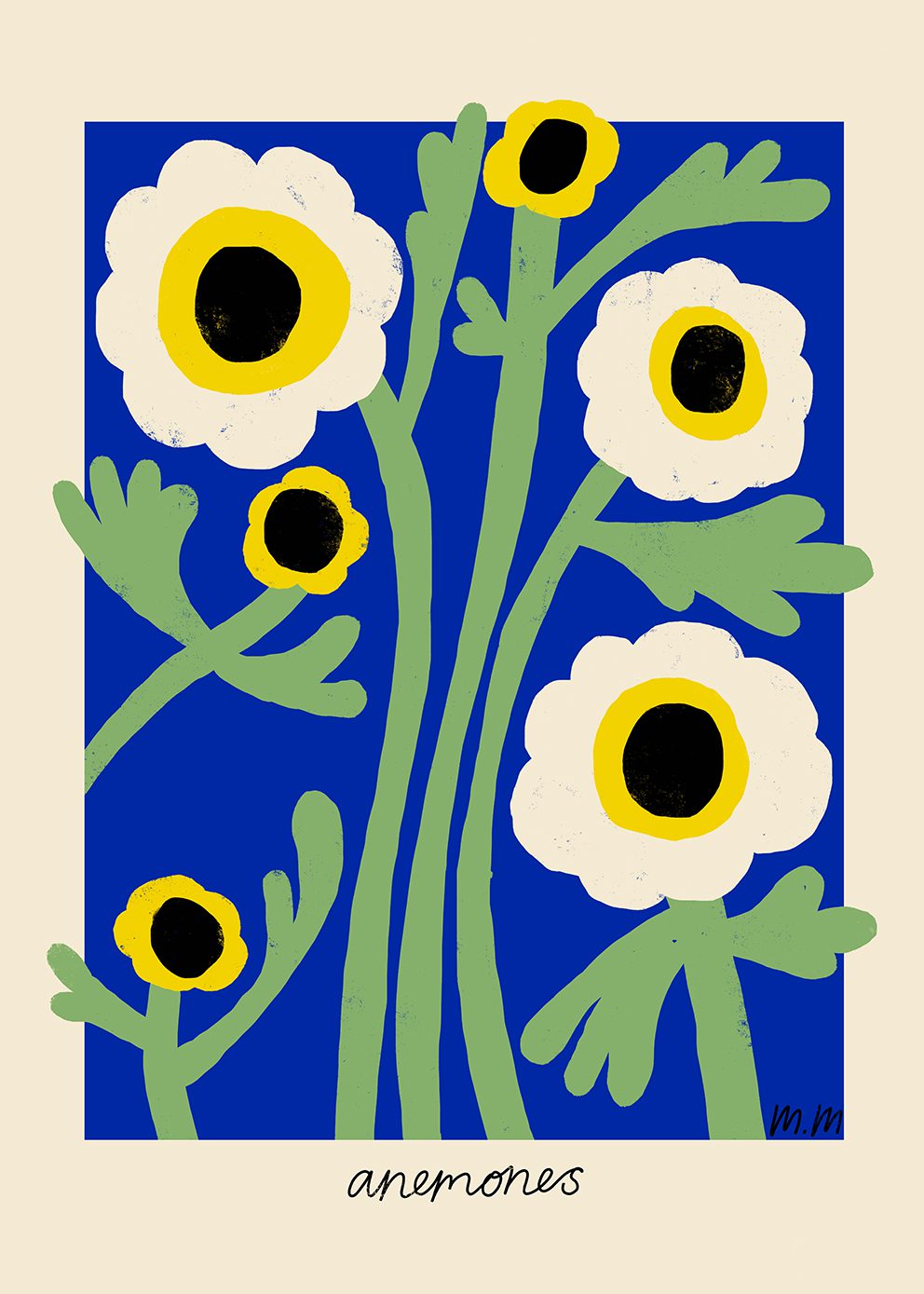Yellow Anemones