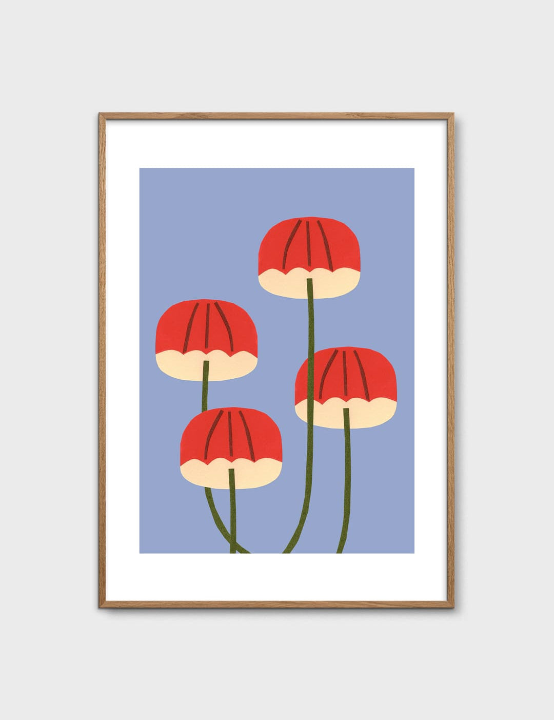 Umbrella Mushrooms by Makitoy