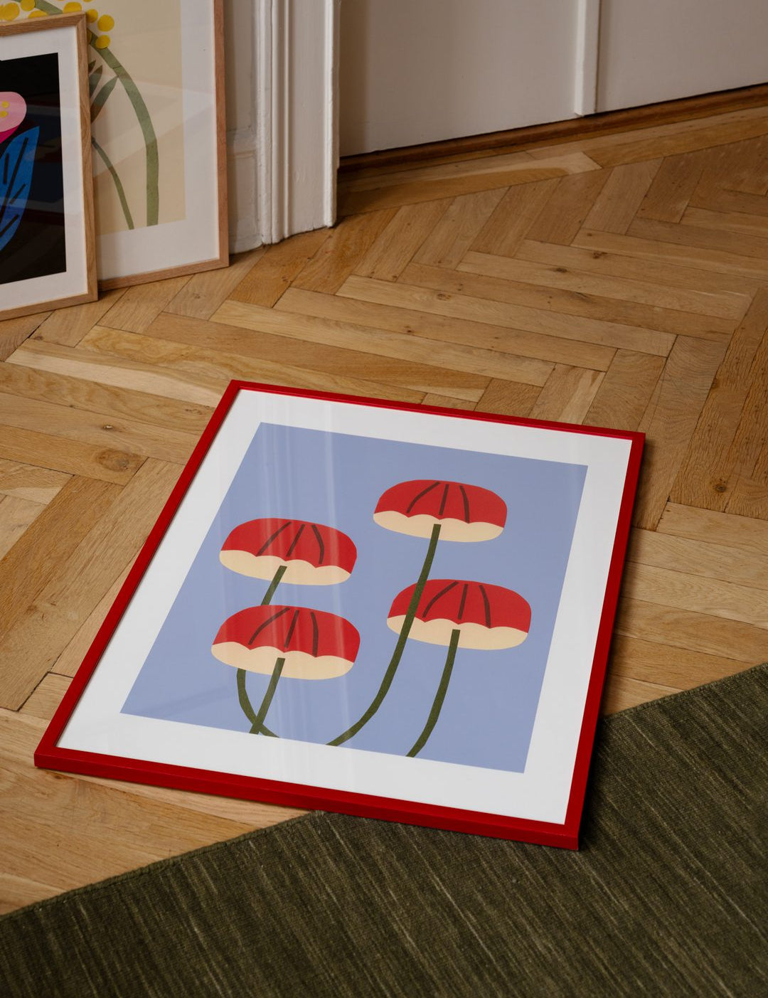 Umbrella Mushrooms by Makitoy