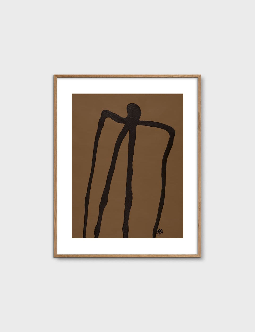 Abstract Man No. 01 by Malene Birger