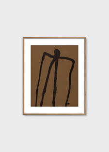 Abstract Man No. 01 by Malene Birger