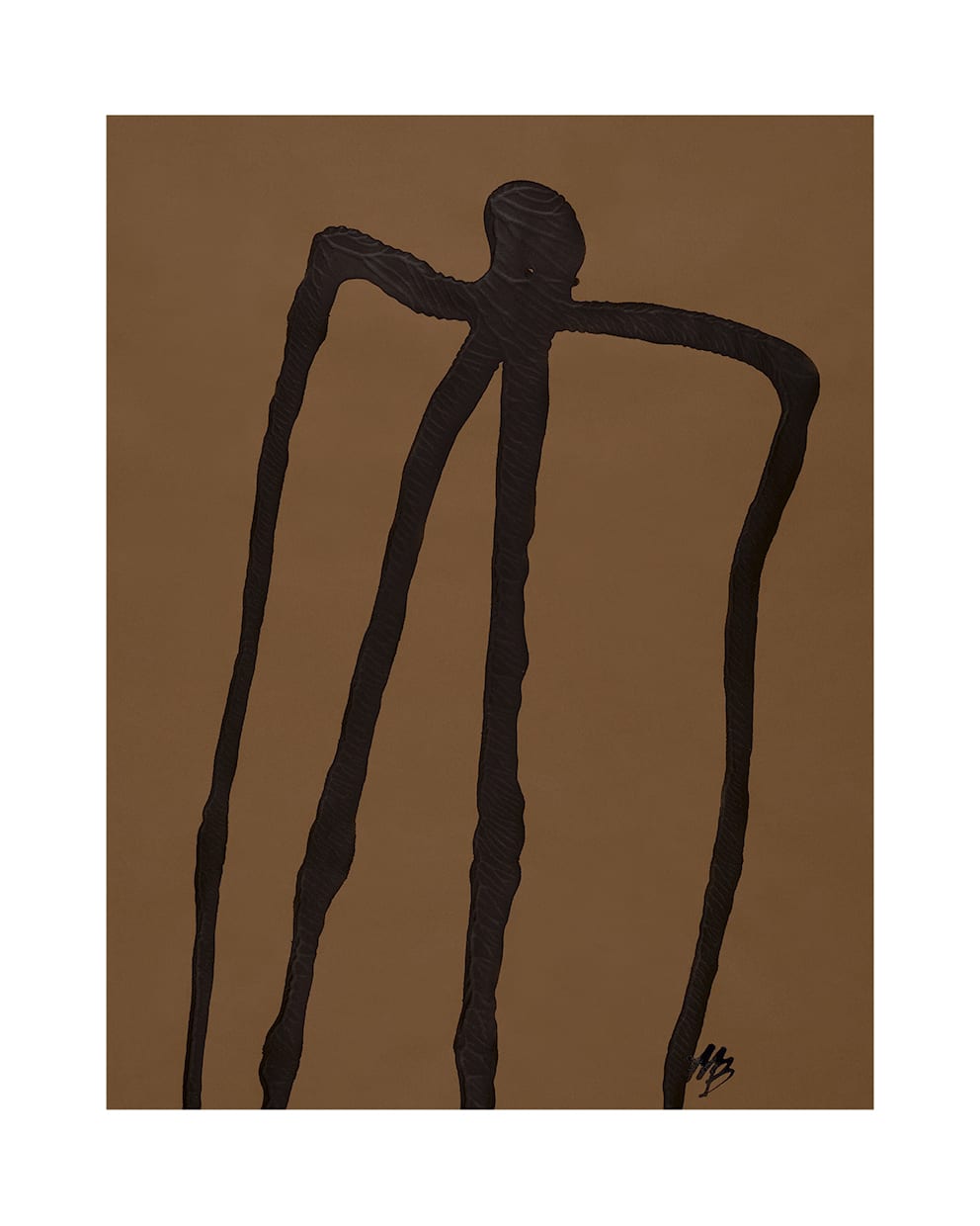 Abstract Man No. 01 by Malene Birger